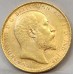 AUSTRALIA 1906 . ONE 1 SOVEREIGN . MELBOURNE . GOLD